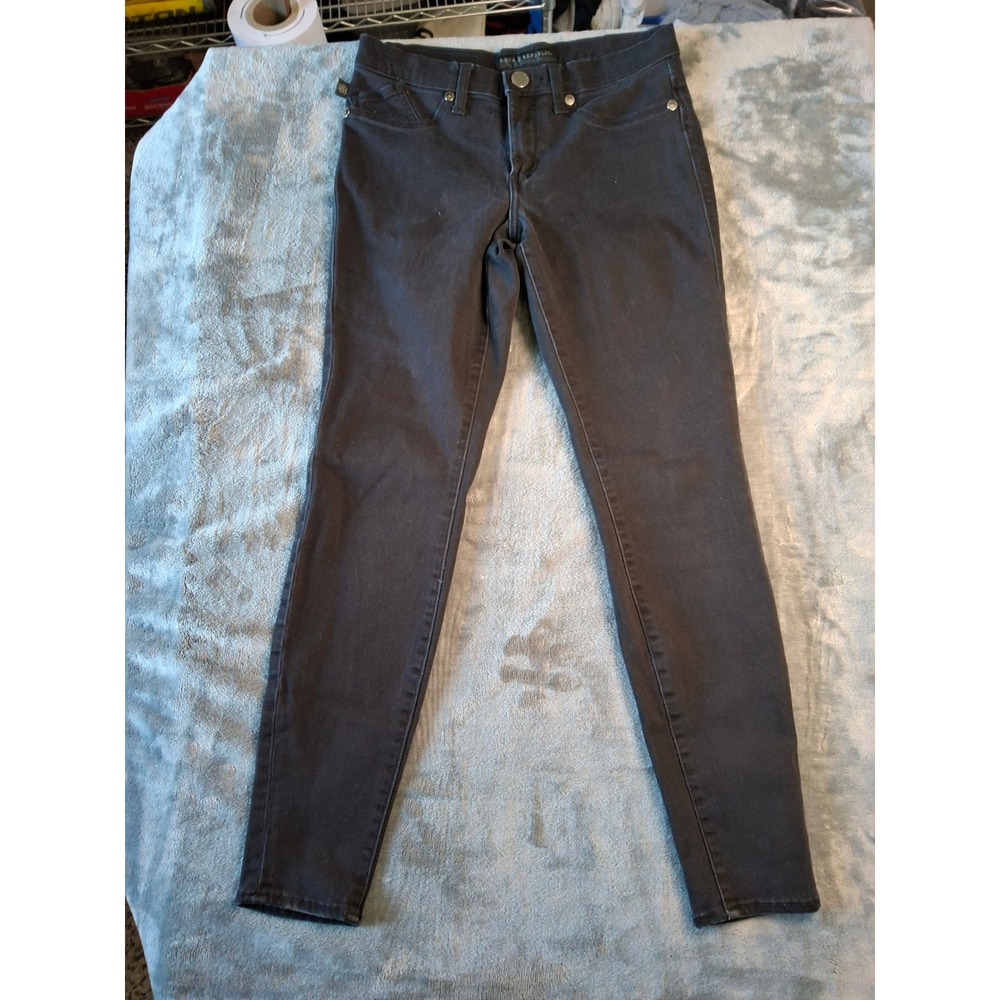 Rock & Republic Kashmiere Womens Black Skinny Jeans Size 6M Denim Pants